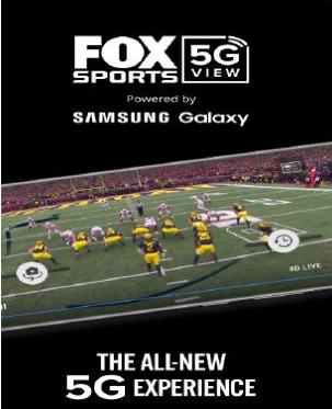 FOX Sports 5G View powered by Samsung Galaxy
